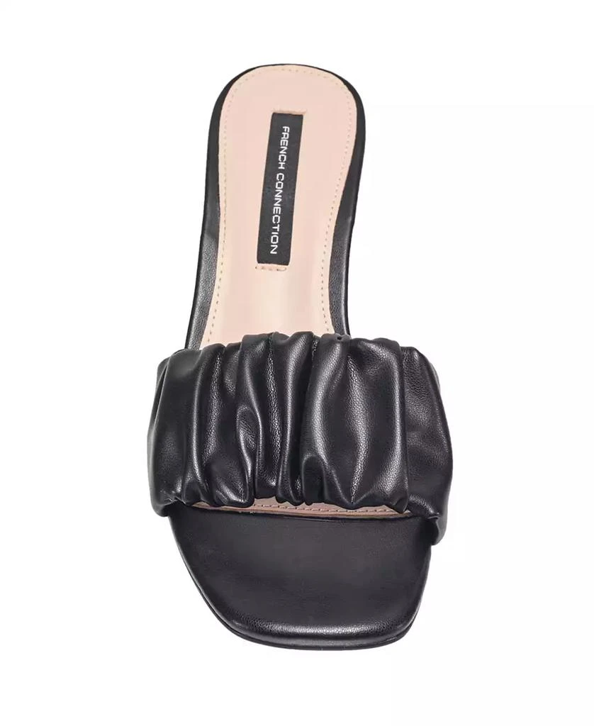 French Connection Women's Block Heel Slide Sandals 6