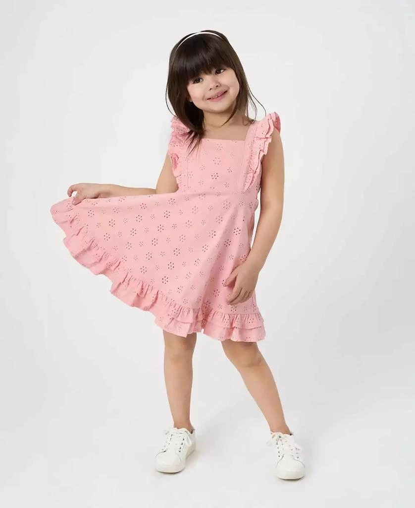 Rare Editions Little and Toddler Girls Eyelet Dress 2