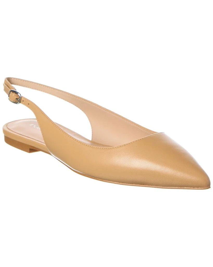Stuart Weitzman Mara Leather Slingback Flat 1