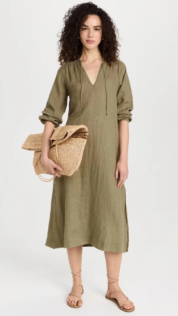 James Perse Lightweight Linen Dress 4