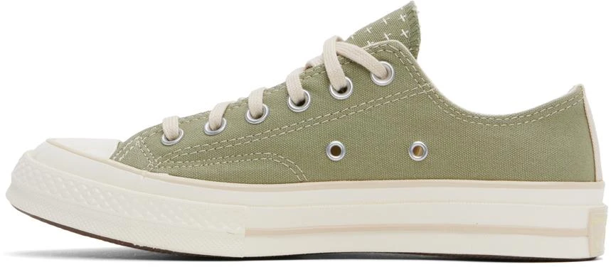 Converse Khaki Chuck 70 Worn In Low Top Sneakers 3