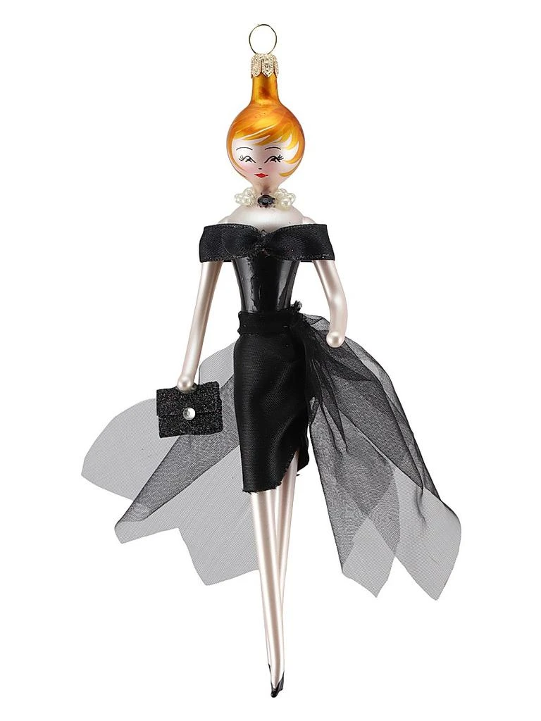 De Carlini Soffieria De Carlini Lady In Black Ornament