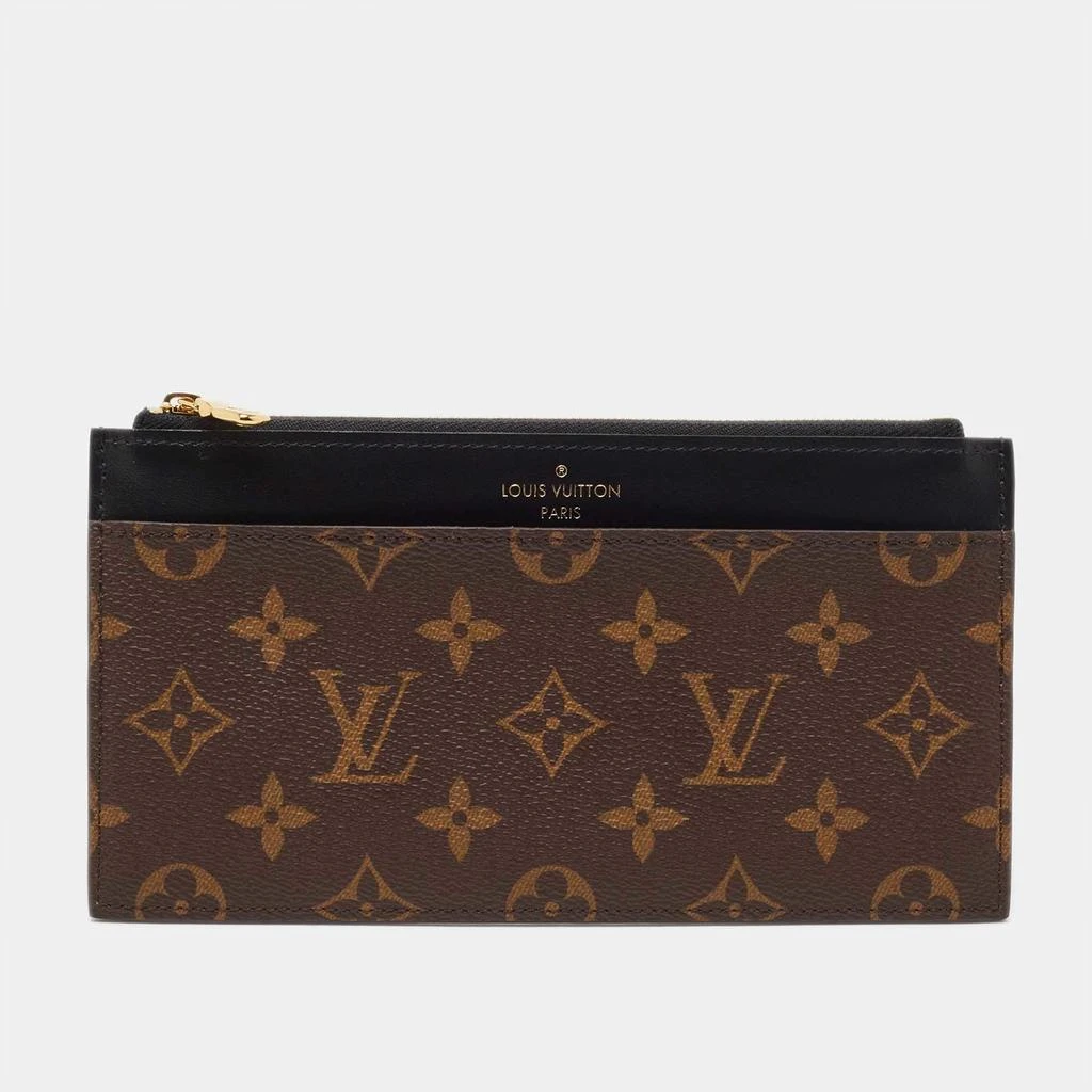 Louis Vuitton Louis Vuitton Monogram Canvas Slim Purse 1