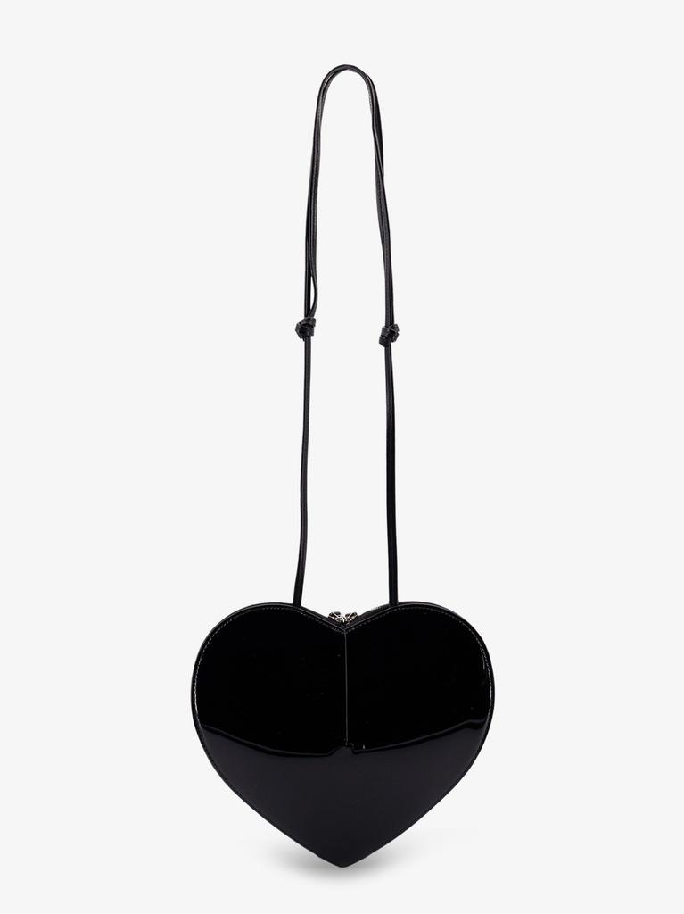 Alaia Le Coeur patent leather shoulder bag