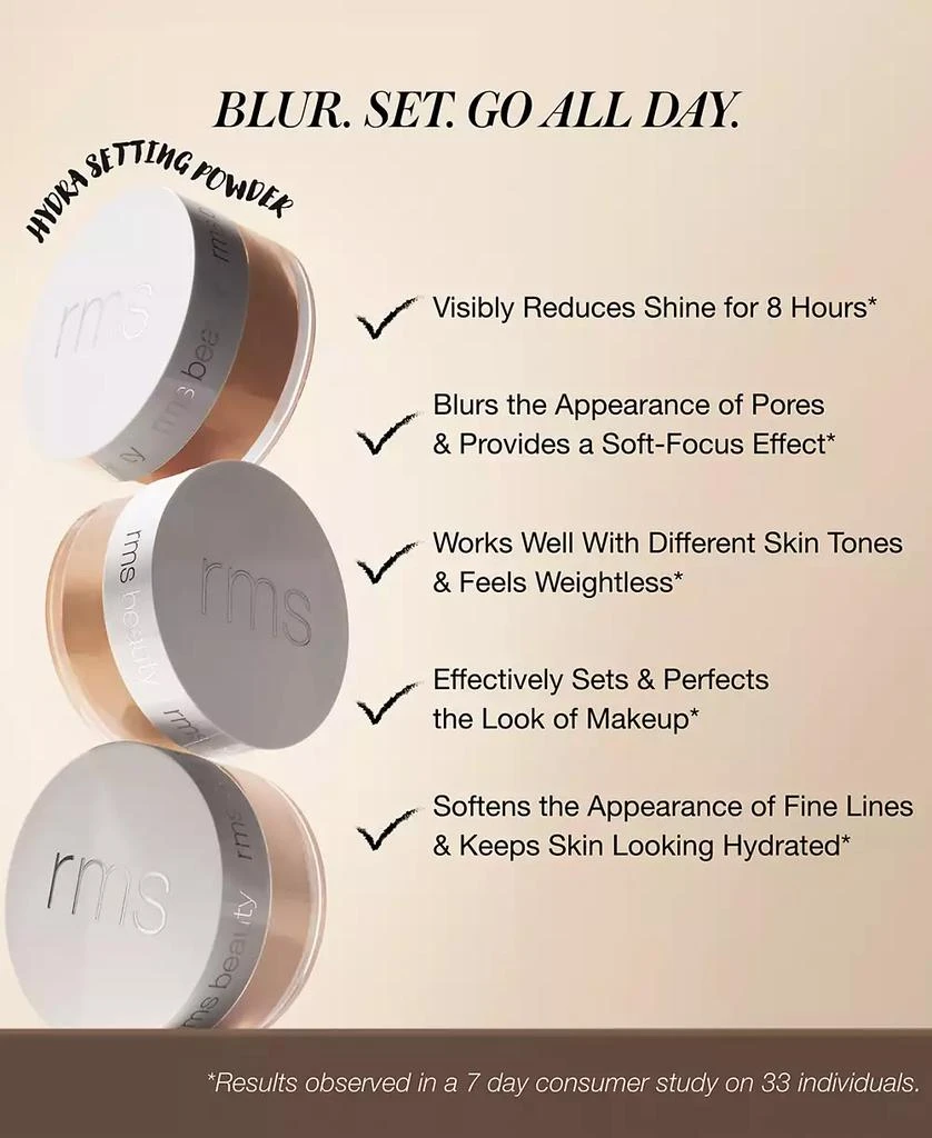 RMS Beauty Hydra Setting Powder, 0.35 oz. 7