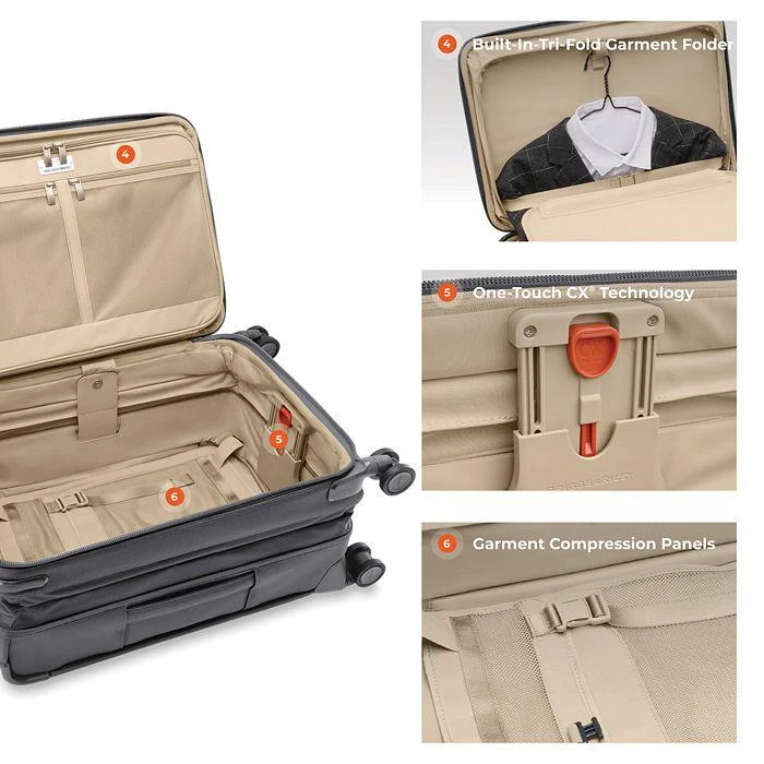 Briggs & Riley Baseline Essential Carry On Spinner Suitcase 15