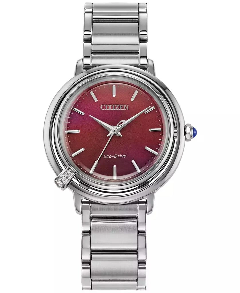 Citizen Eco-Drive Women's L Arcly Diamond Accent Stainless Steel Bracelet Watch 31mm 1