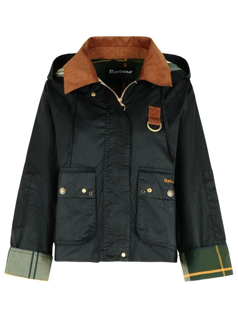 Barbour Barbour 'Erma' Waxed Cotton Jacket 1
