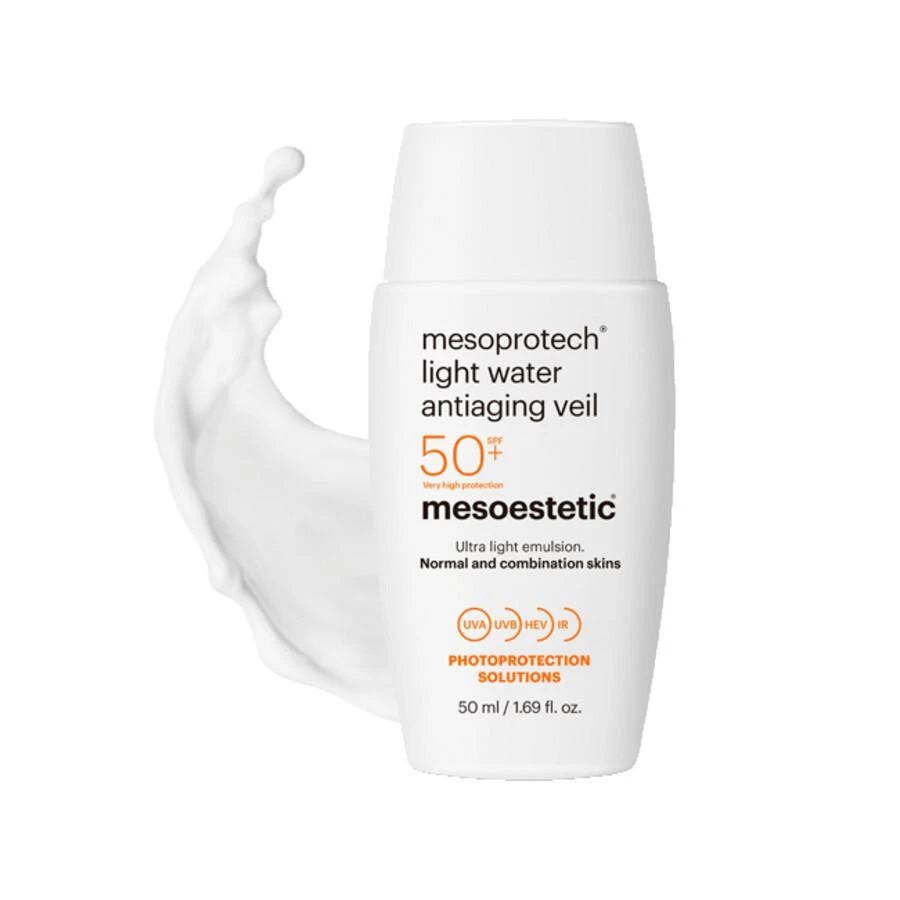 Mesoestetics Mesoprotech Light Water Antiaging Veil 50+ 1.69 oz Skin Care 8436024756562