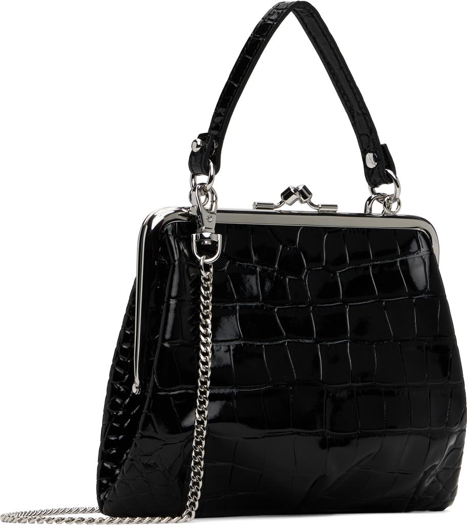 Vivienne Westwood Black Granny Frame Bag - Tote Bags