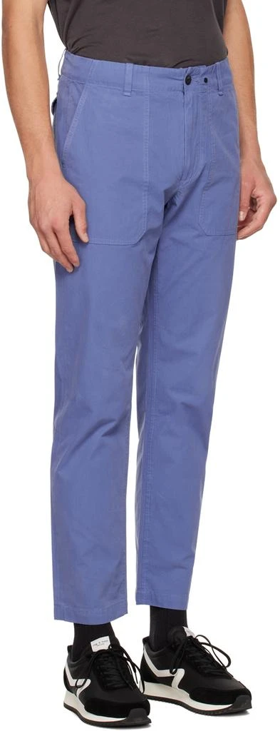 Rag & Bone Blue Cliffe Trousers 2
