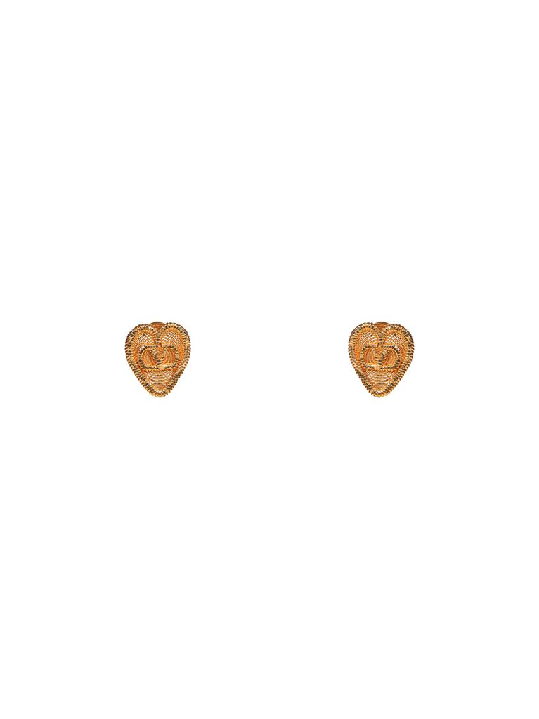 Valentino VALENTINO GARAVANI | Gold metal Fil Perdu earrings | Women | PZ