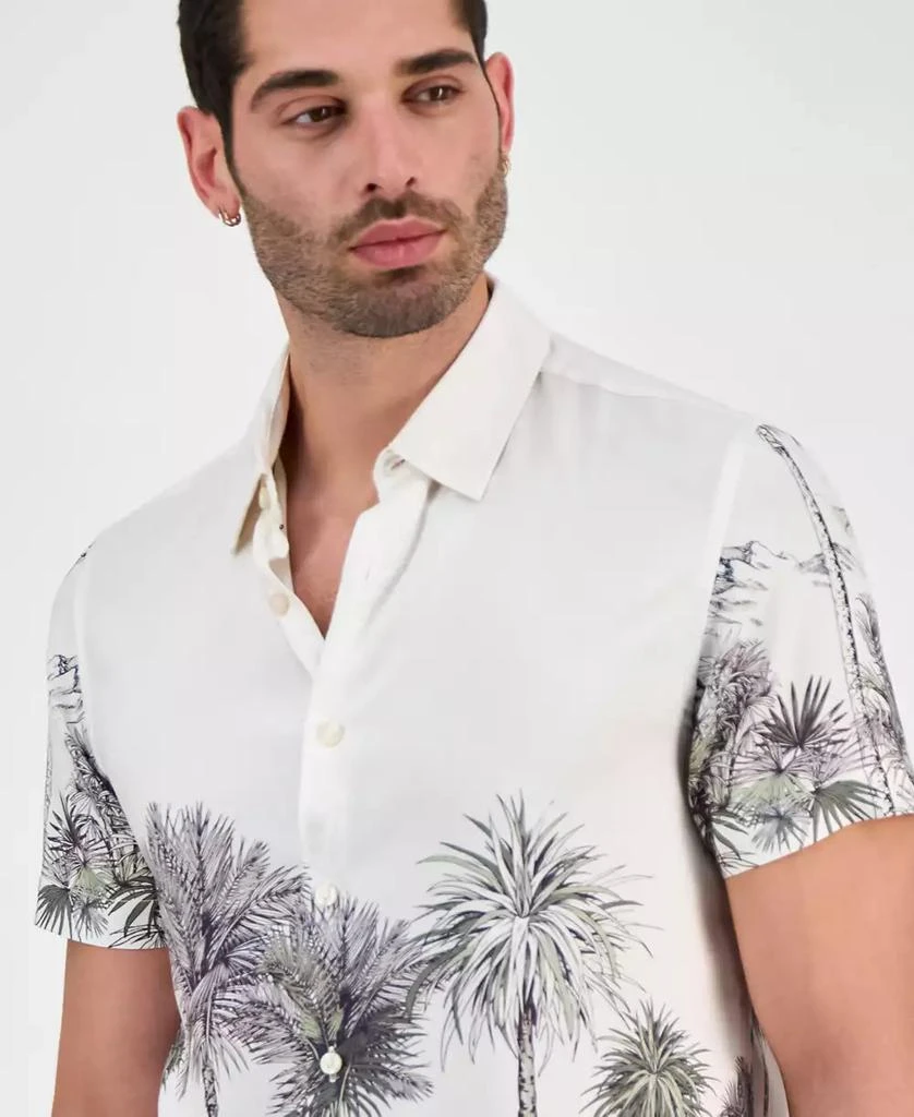 GUESS Men's Palm Canyon Short Sleeve Button-Front Shirt 3