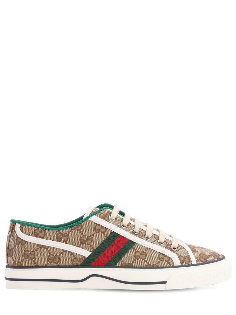 GUCCI 10mm Gucci Tennis 1977 Canvas Sneakers