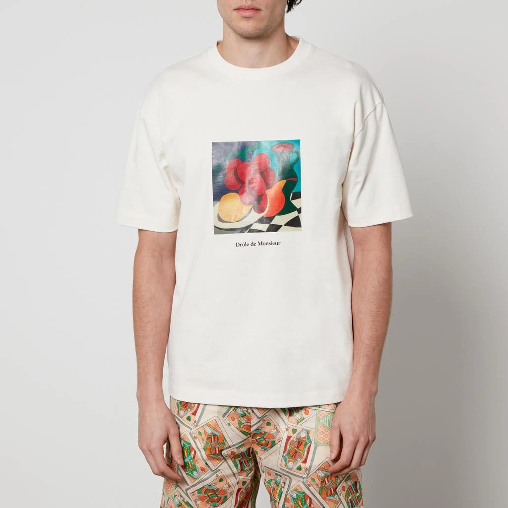Drôle de Monsieur Drôle de Monsieur Le T-Shirt Nature Morte Cotton-Jersey T-Shirt 1