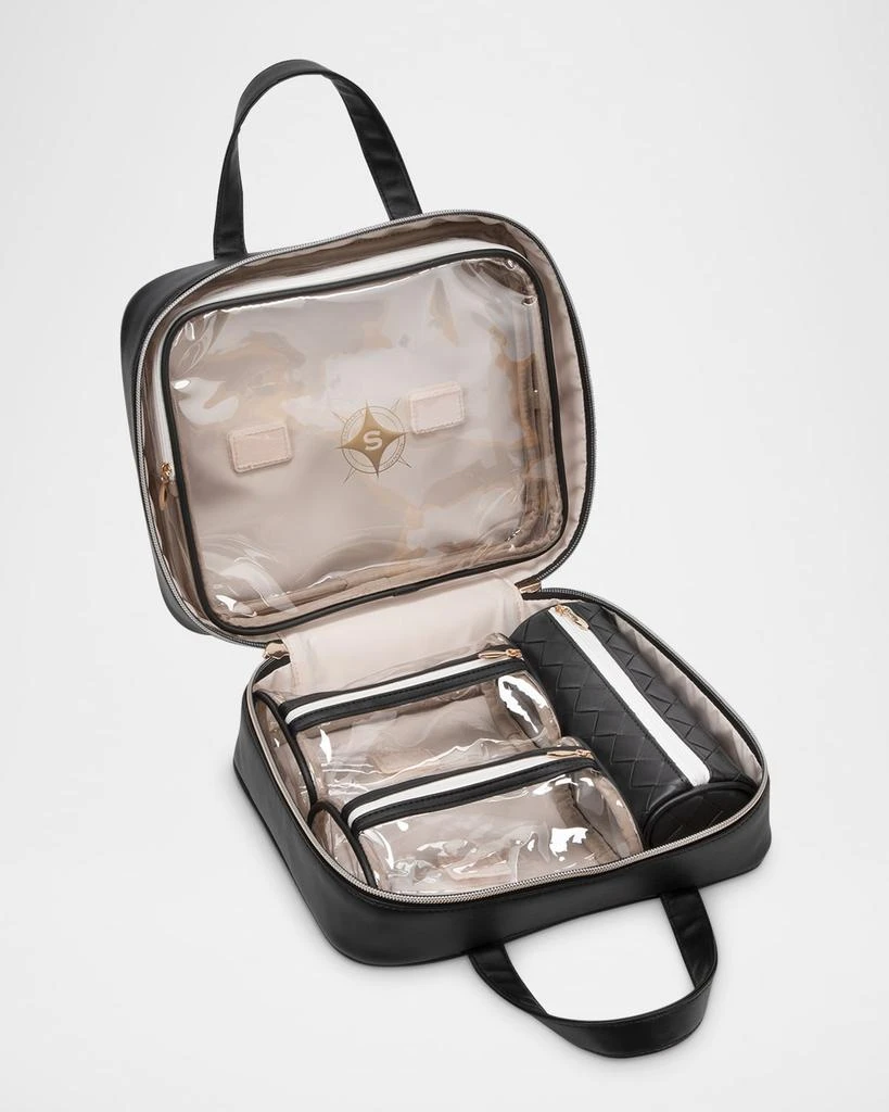Stephanie Johnson Belize Martha Large Faux Leather Cosmetic Briefcase 4