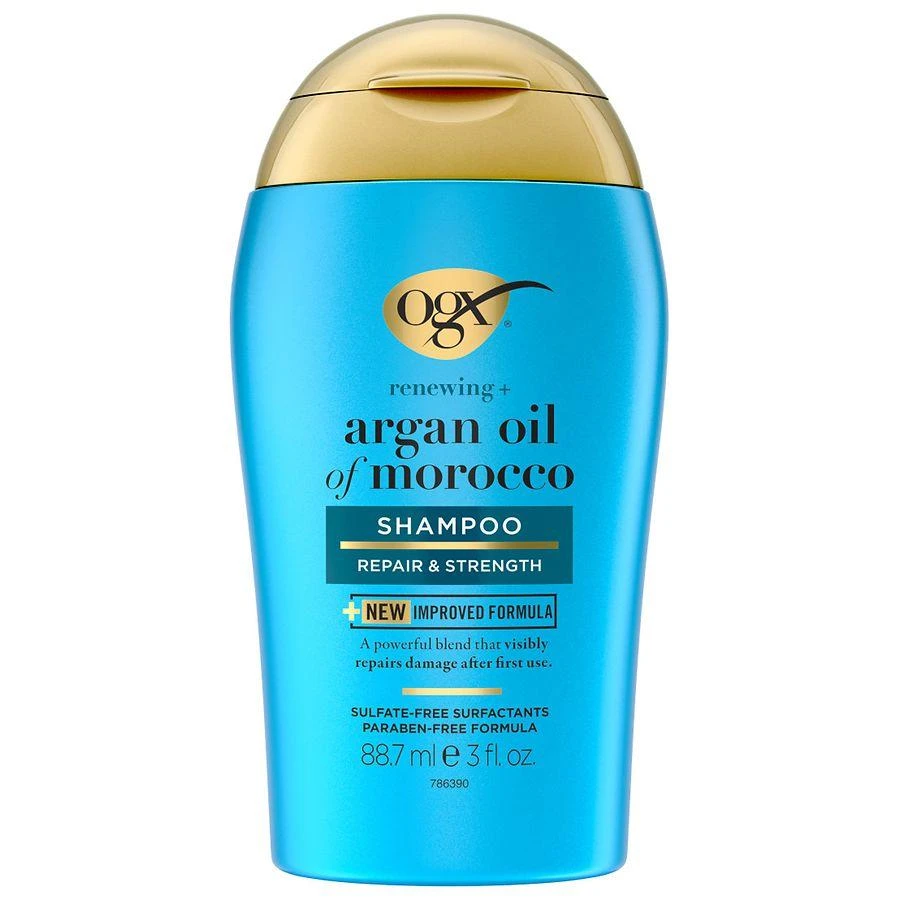 OGX Renewing + Argan Oil of Morocco Shampoo, Damage Repairing Citrus-Fresh, Floral-Green & Woody 1