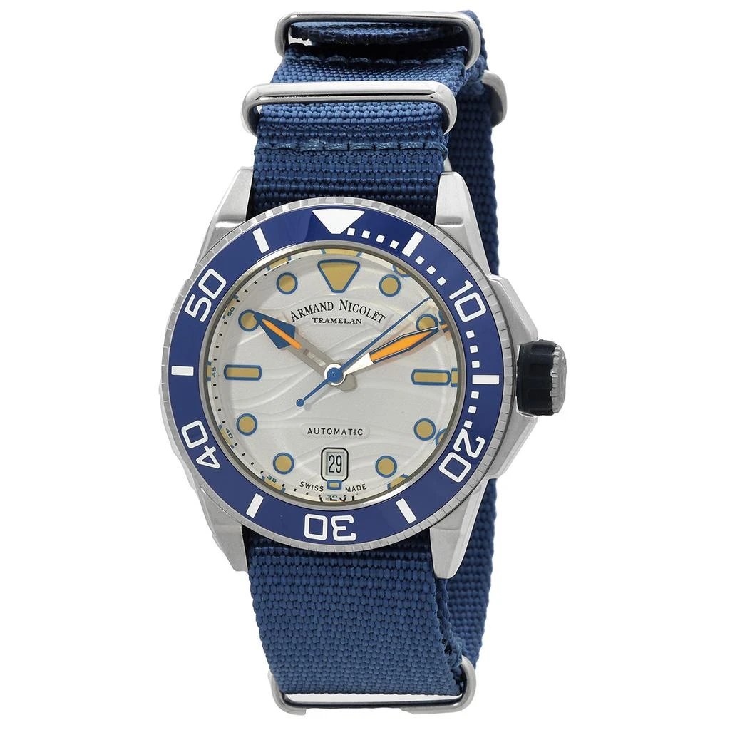 Armand Nicolet JSH Automatic White Dial Men's Watch A481PGU-AU-BN22481AAUU