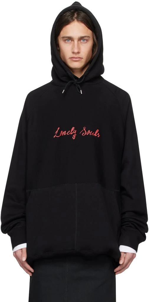 TAKAHIROMIYASHITA TheSoloist. Black 'Lonely Souls' Hoodie 1