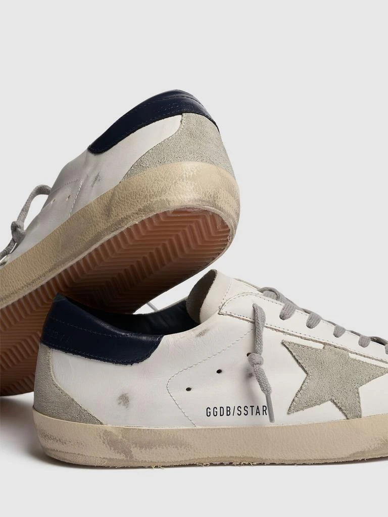 Golden Goose 20mm Super Star Leather & Suede Sneakers 3