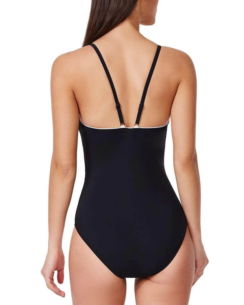Profile by Gottex Contrast High Neck One Piece Swimsuit 2