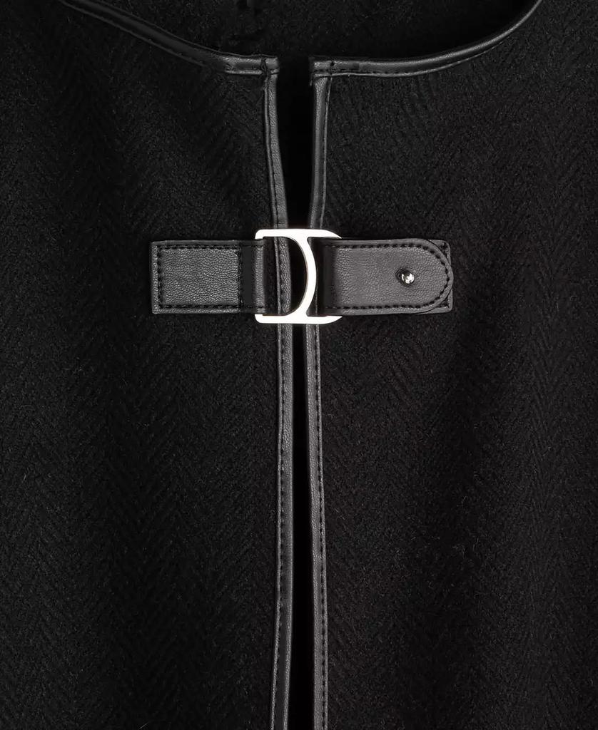 Ralph Lauren Equestrian-Buckle Ruana