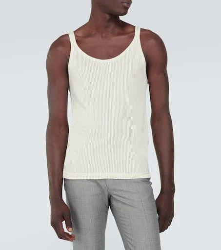 Tom Ford Pointelle silk tank top 3