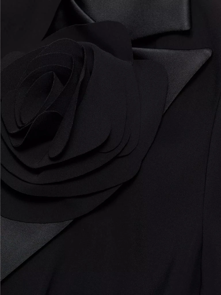 Chiara Boni Floral Double-Breasted Tuxedo Jacket 7