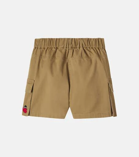 MONNALISA Embroidered denim shorts 2