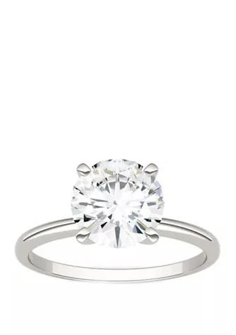 Charles 
Colvard 1.9 ct. t.w. Lab Created Moissanite Solitaire Ring in 14K White Gold