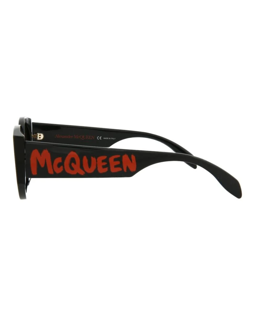 Alexander McQueen Round-Frame Acetate Sunglasses 3