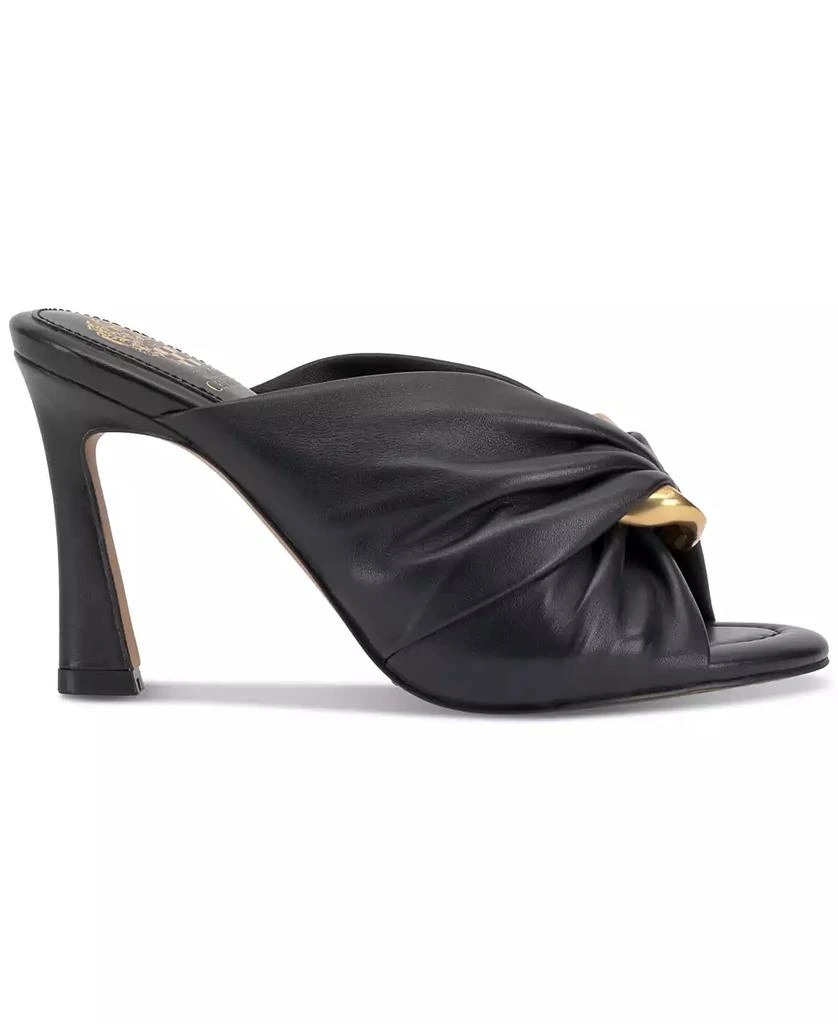 Vince Camuto Women's Patie Ruched Knot Hardware Dress Sandals 2