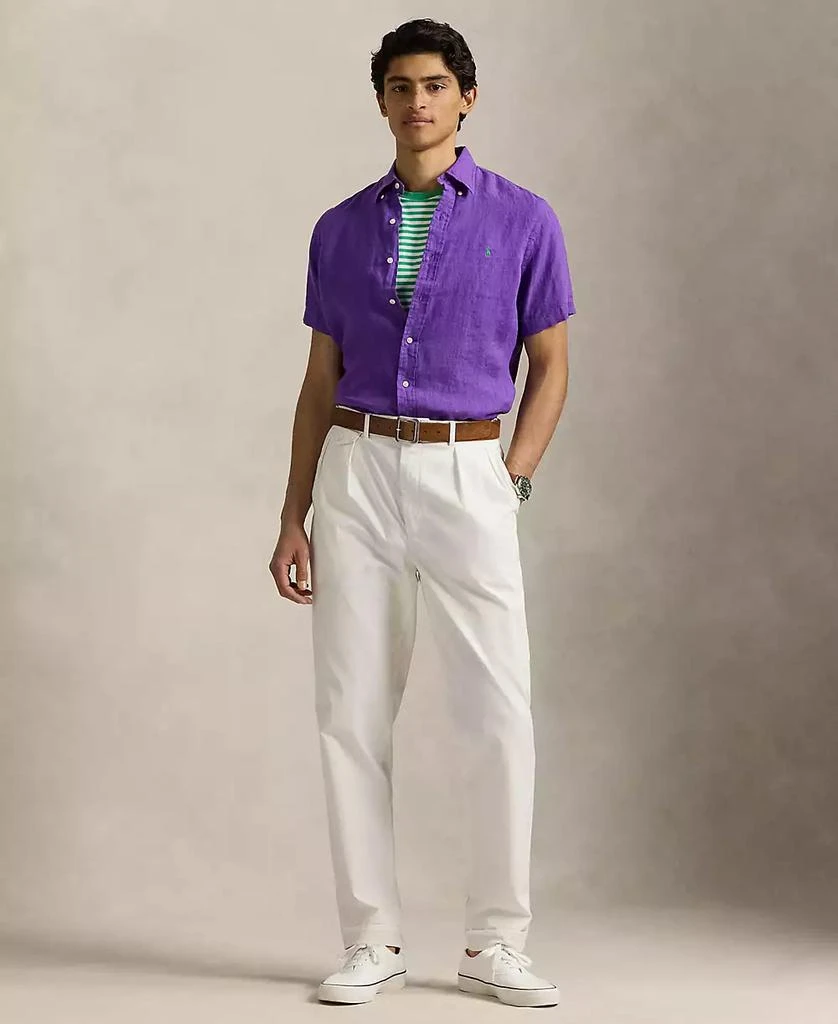 Ralph Lauren Men's Classic-Fit Linen Shirt 4