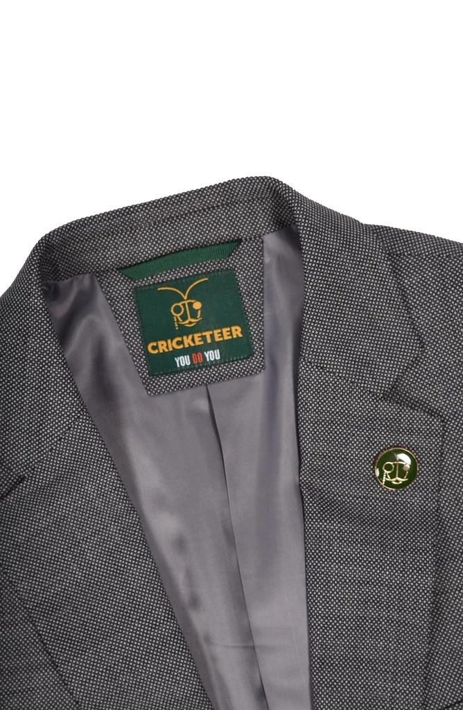 CRICKETEER Birdseye Slim Fit Wool Blend Suit 5
