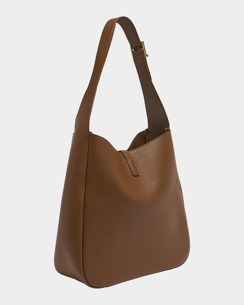 Yves Saint Laurent Le 5A7 Large YSL Shoulder Hobo Bag in Smooth Leather 3
