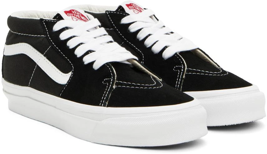 Vans Black OG Sk8 Mid LX Sneakers 4