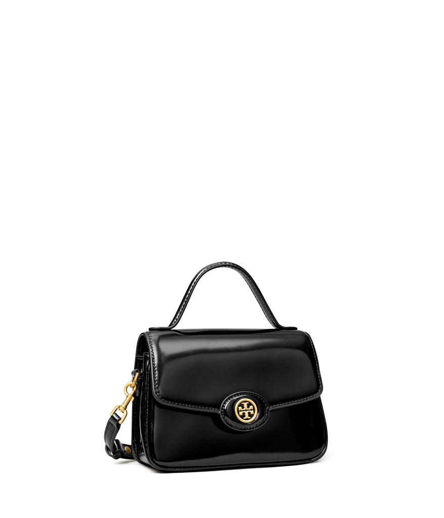 Tory Burch Robinson Spazzolato Small Top-Handle Bag