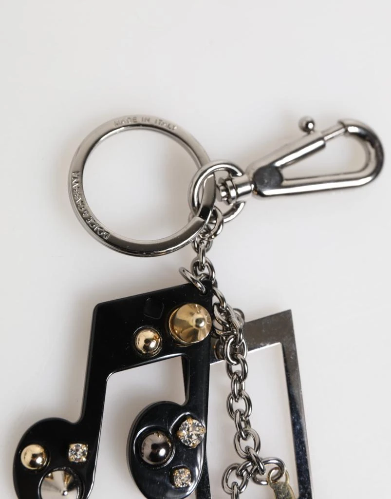 Dolce 
Gabbana Musical Note Key Holder Keychain Bag Charm Men
s Keyring 3