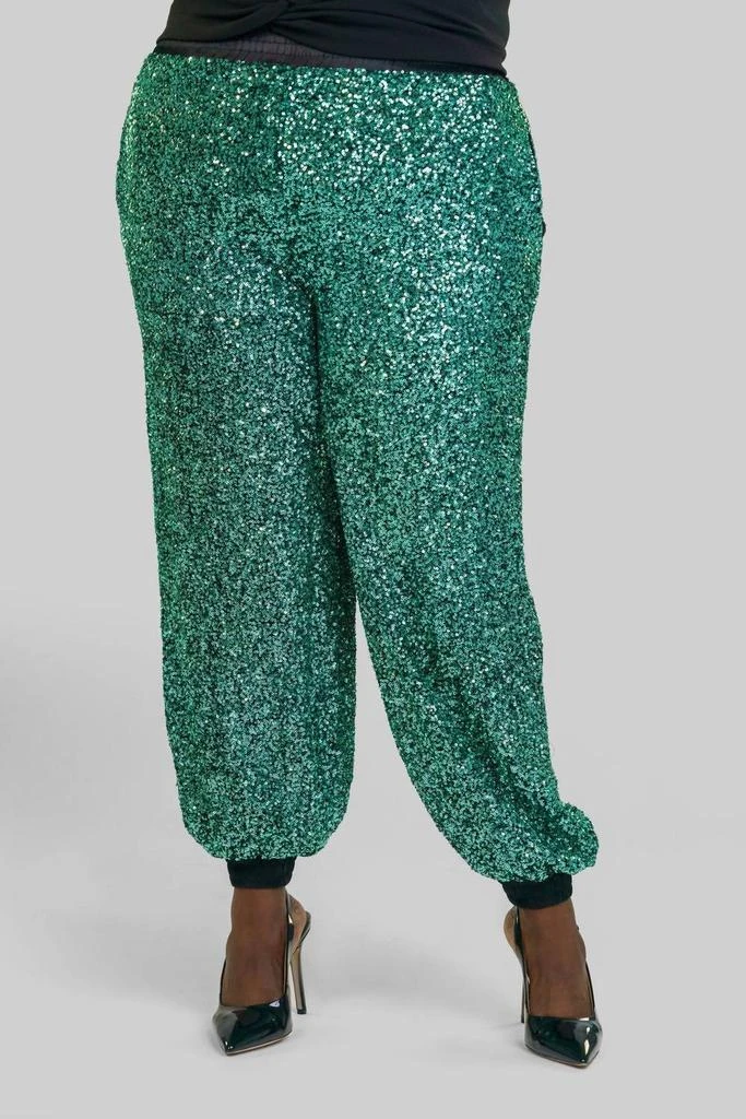 -bl^nk- -Bl^Nk- - Sequin Pull-on Joggers - Plus 2