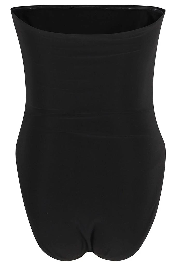 Norma Kamali Black Bishop Off-Shoulder Bodysuit 2