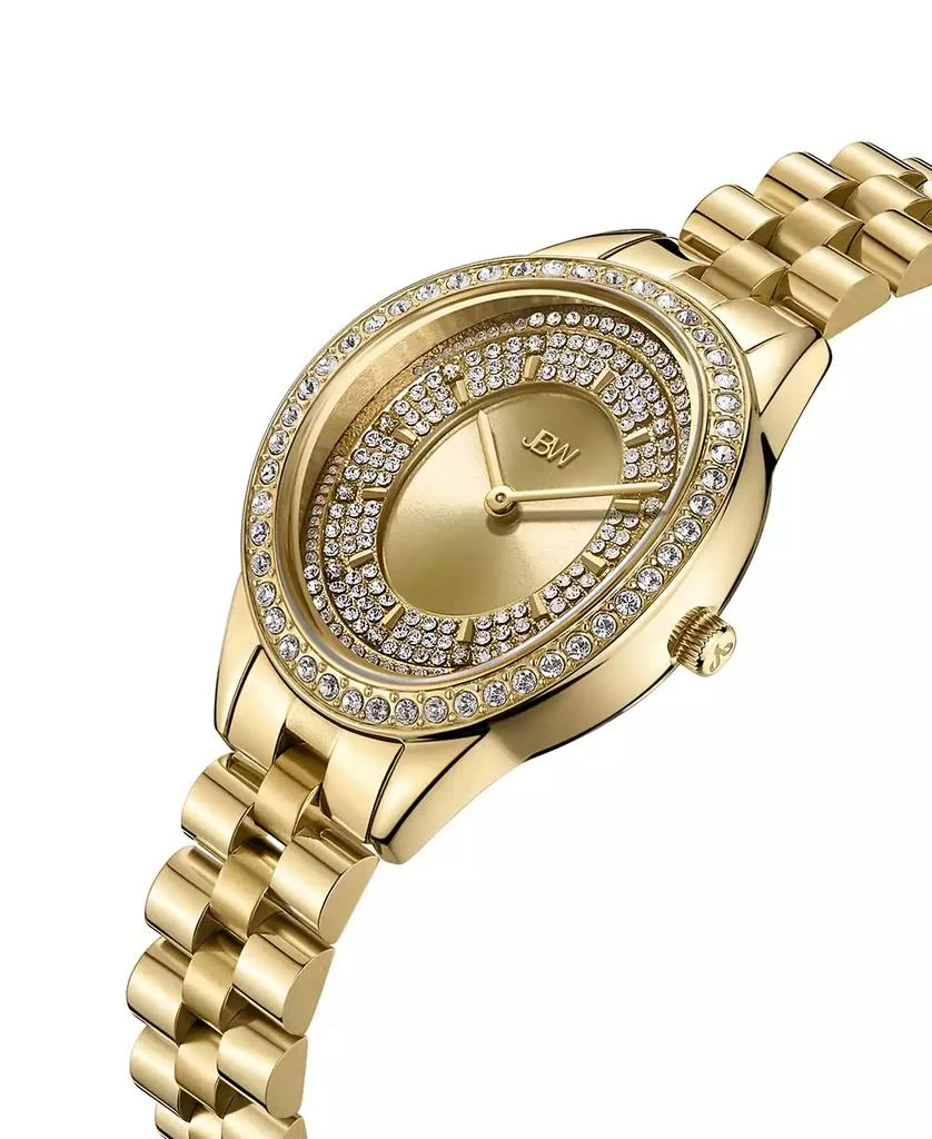 JBW Bellini Quartz Diamond Crystal Gold Dial Ladies Watch JBW Bellini Quartz Diamond Crystal Gold Dial Ladies Watch  main image 3
