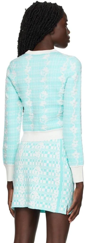 PH5 Blue Stevie Eco Floral Stitch Cardigan 3