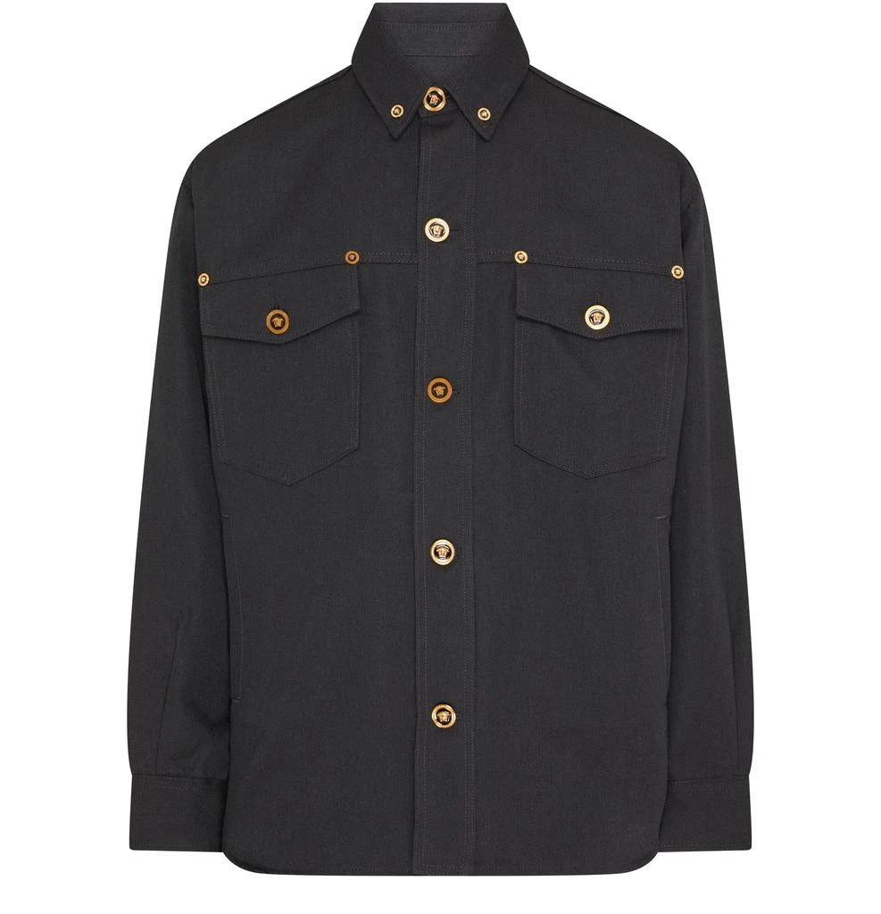 Versace Wool gabardine blouson 2