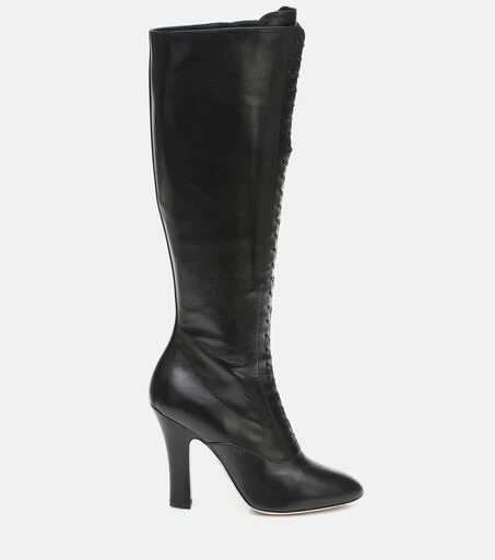 Miu Miu Leather knee-high boots 5