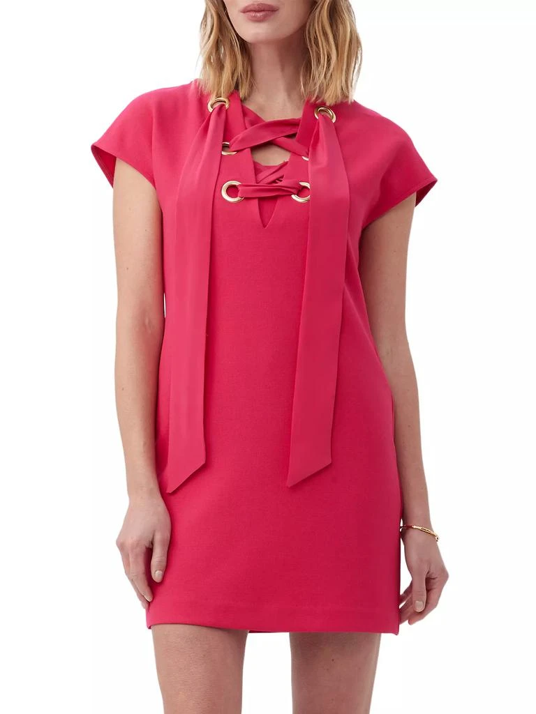 Trina Turk Orlando Lace-Up Minidress 1
