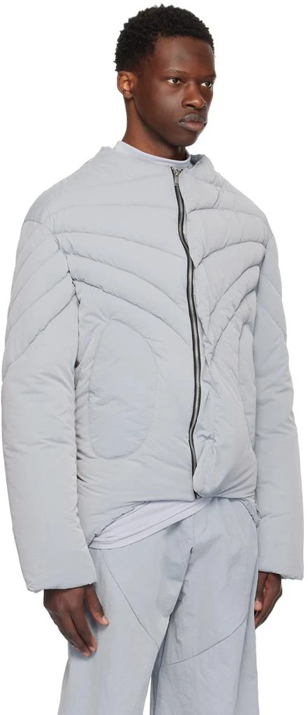 Nuba SSENSE Exclusive Gray Puffer Jacket 2