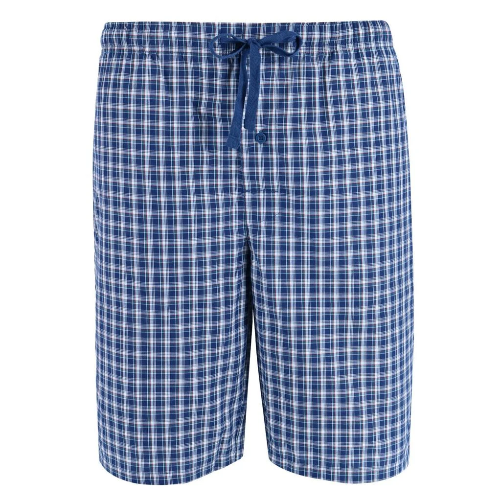 Hanes Men's Big and Tall Woven Cotton Pajama Sleep Shorts 6