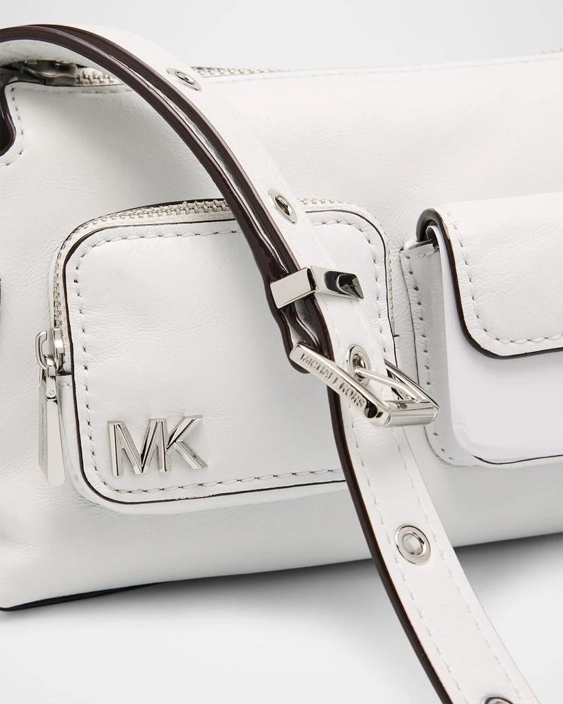 Michael Kors Dakota Small Leather Pocket Crossbody Bag 6
