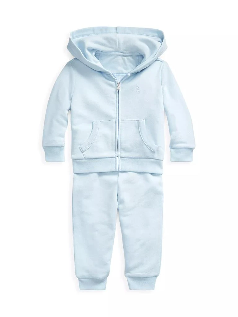Ralph Lauren Baby Boy's Atlantic Terry 2-Piece Track Suit Set 1