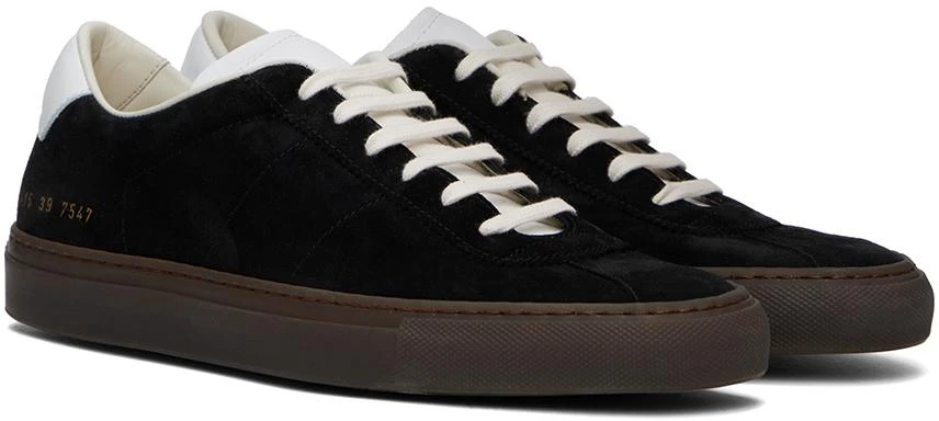 Common Projects Black Tennis 70 Sneakers 4